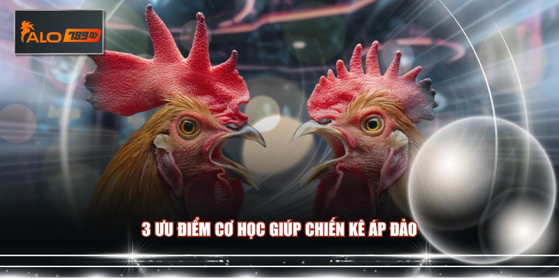 3 ưu điểm cơ học giúp chiến kê áp đảo