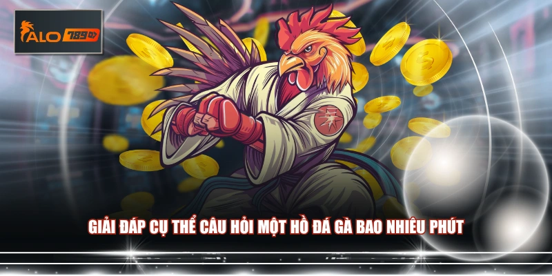 Giải đáp cụ thể câu hỏi một hồ đá gà bao nhiêu phút