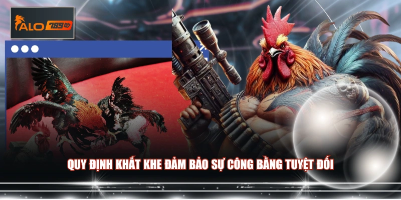 Quy định khắt khe đảm bảo sự công bằng tuyệt đối